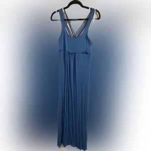 Size 10 Calvin Klein Teal Maxi Dress Great Condition!